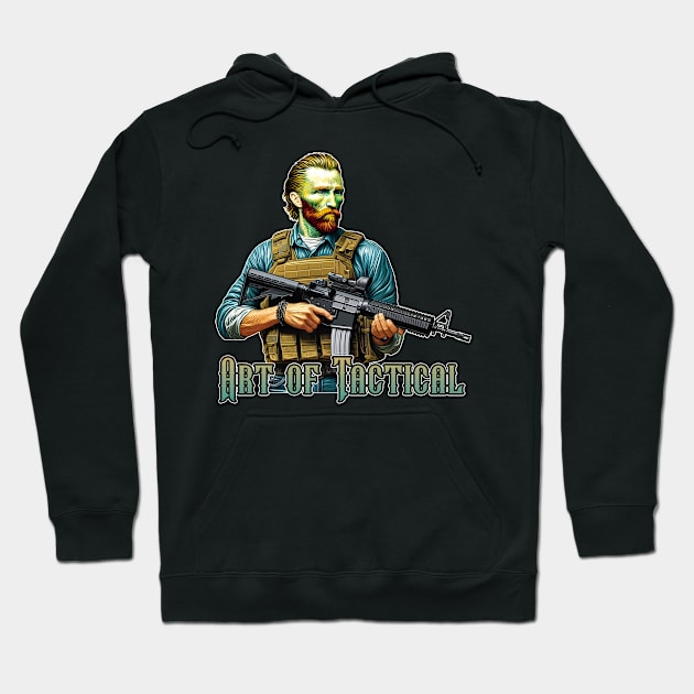 Art of Tactical Hoodie by Rawlifegraphic